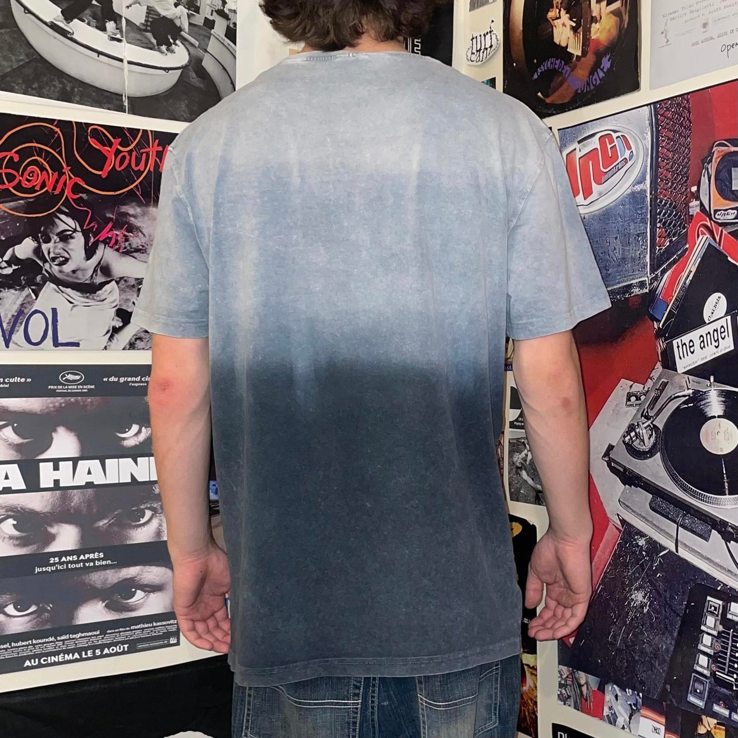 Diesel 00s Embroidered Dyed T-Shirt 3XL