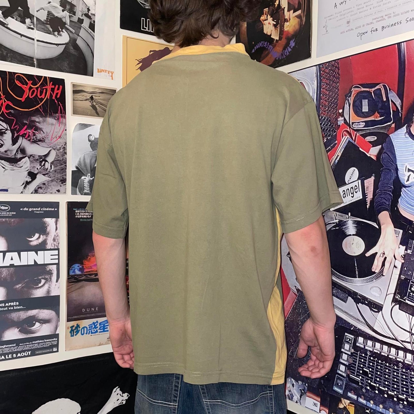 Strike 90s Panelled Graphic T-Shirt M