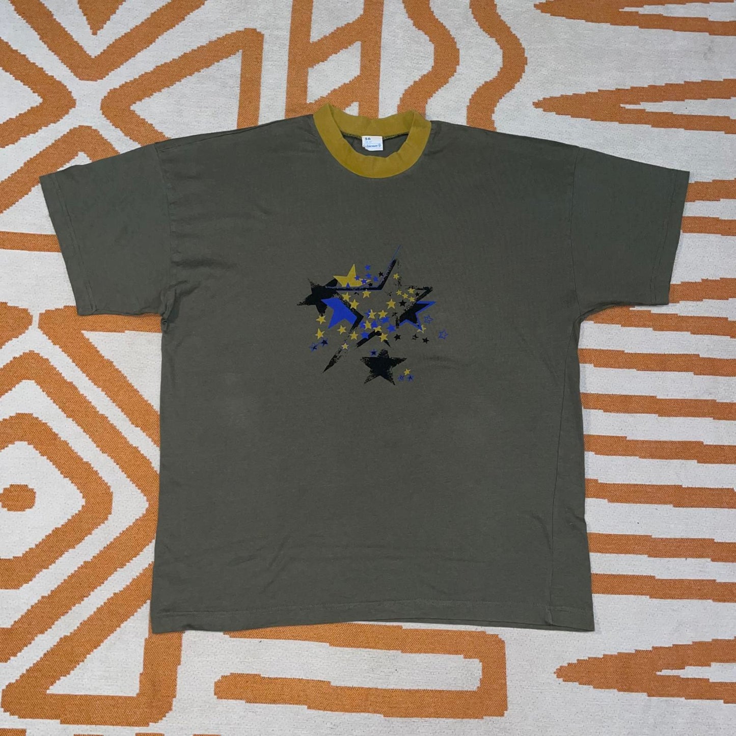 Schiesser 90s Stars Graphic Ringer T-Shirt XL