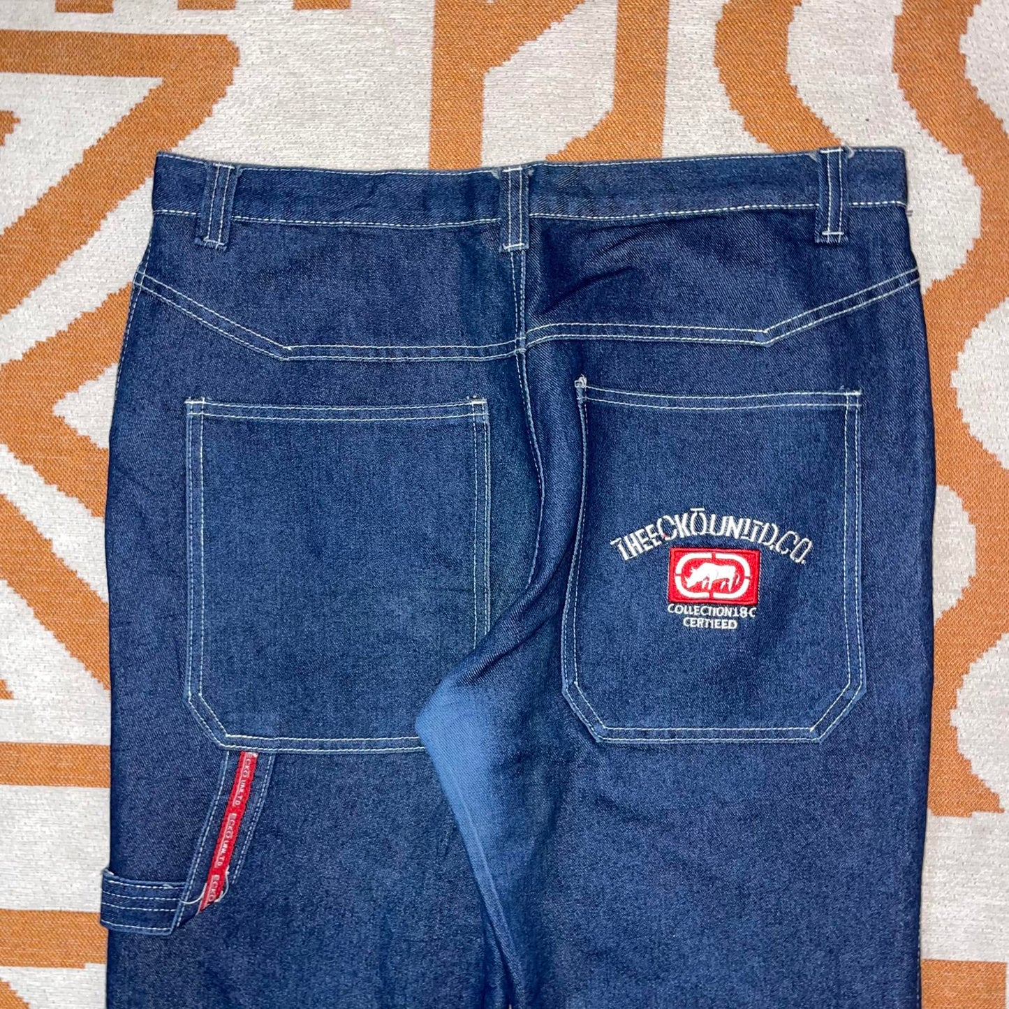 Ecko Unltd. 00s Embroidered Bell Bottom Jeans 34x30
