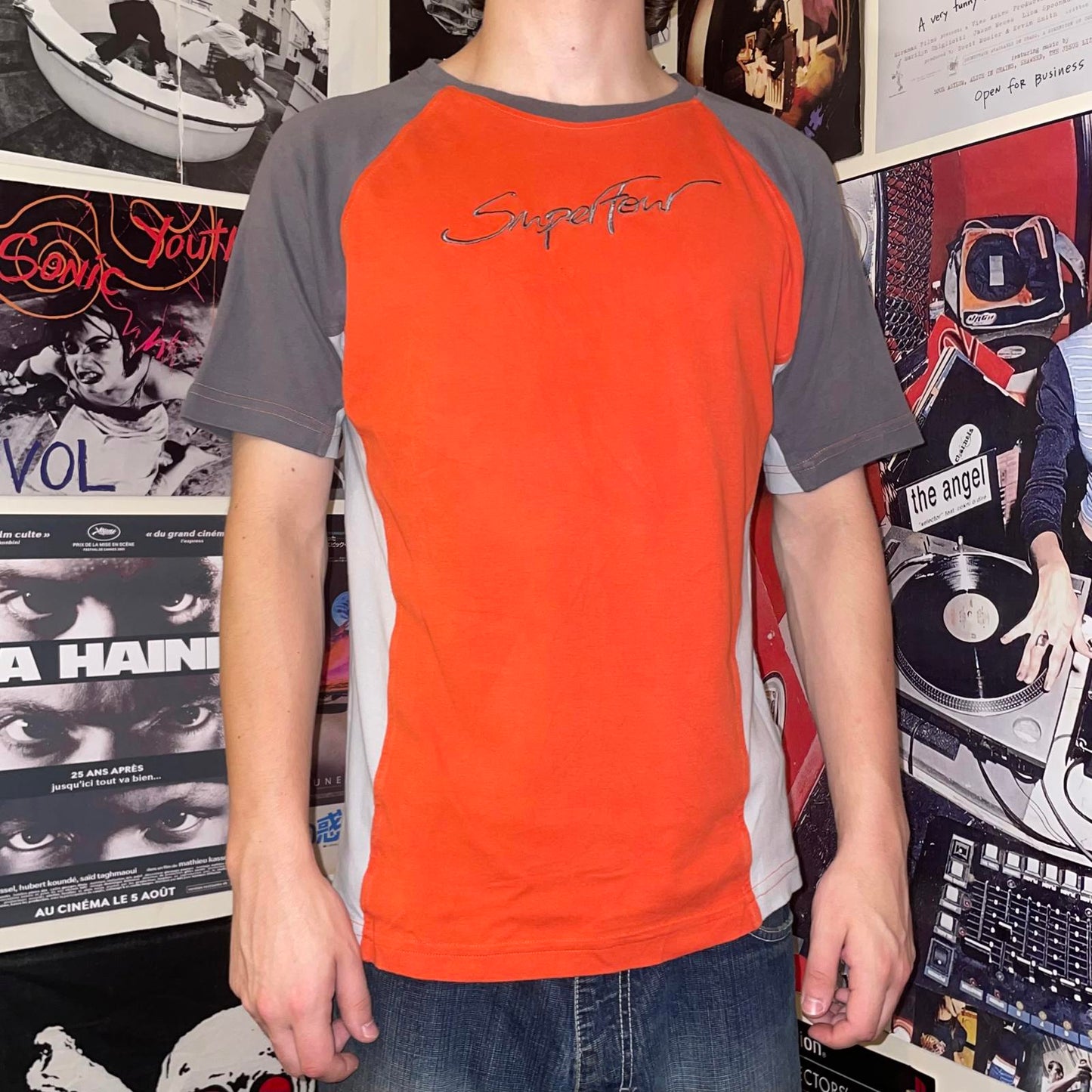 Xsampl 00s Panelled Sport T-Shirt L