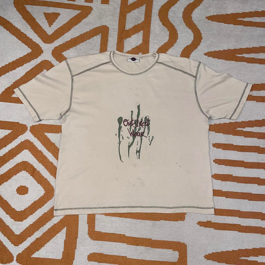 Crossball 00s Textured Graphic T-Shirt XXL