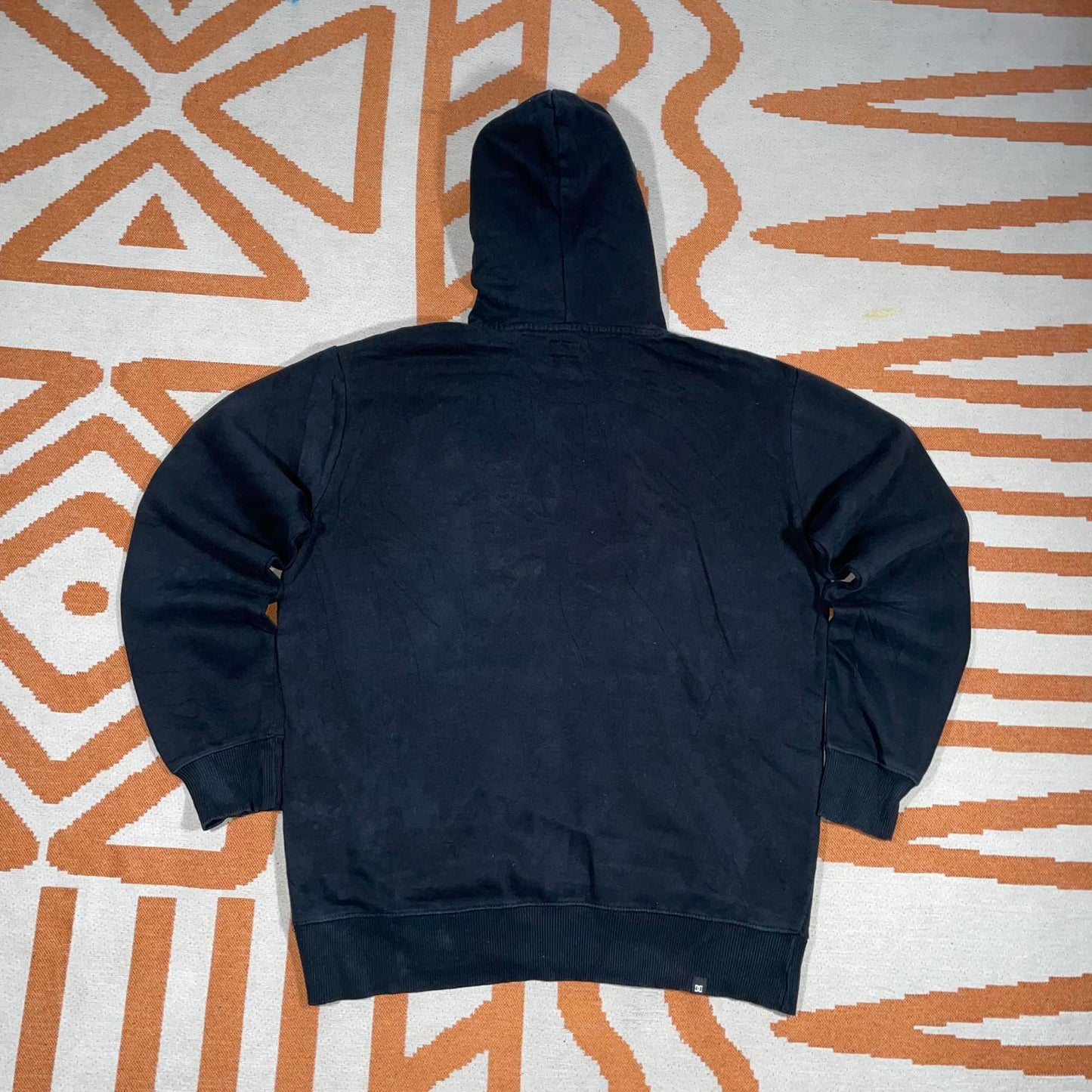DC 00s Logo Graphic Black Hoodie M