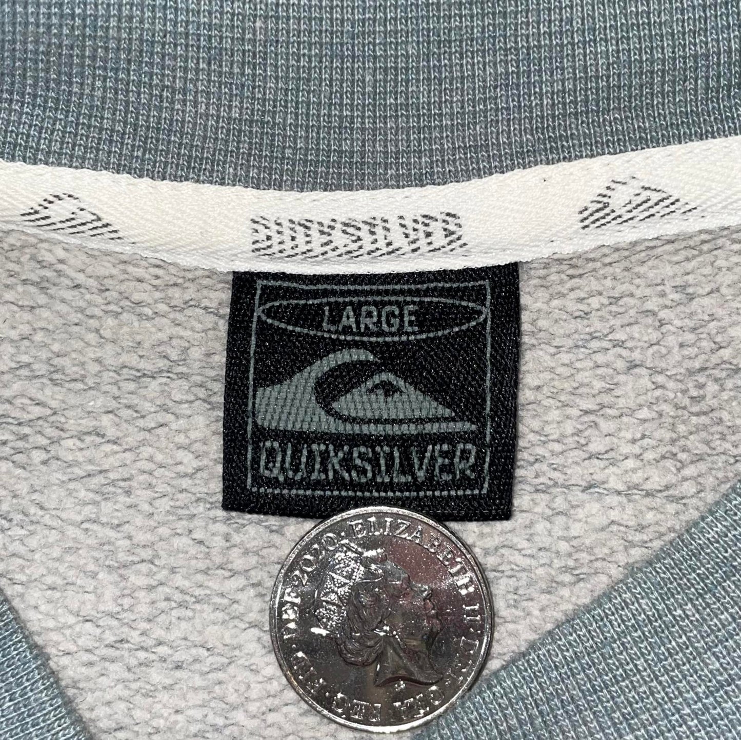 Quiksilver 90s Big Q Print Sweatshirt L