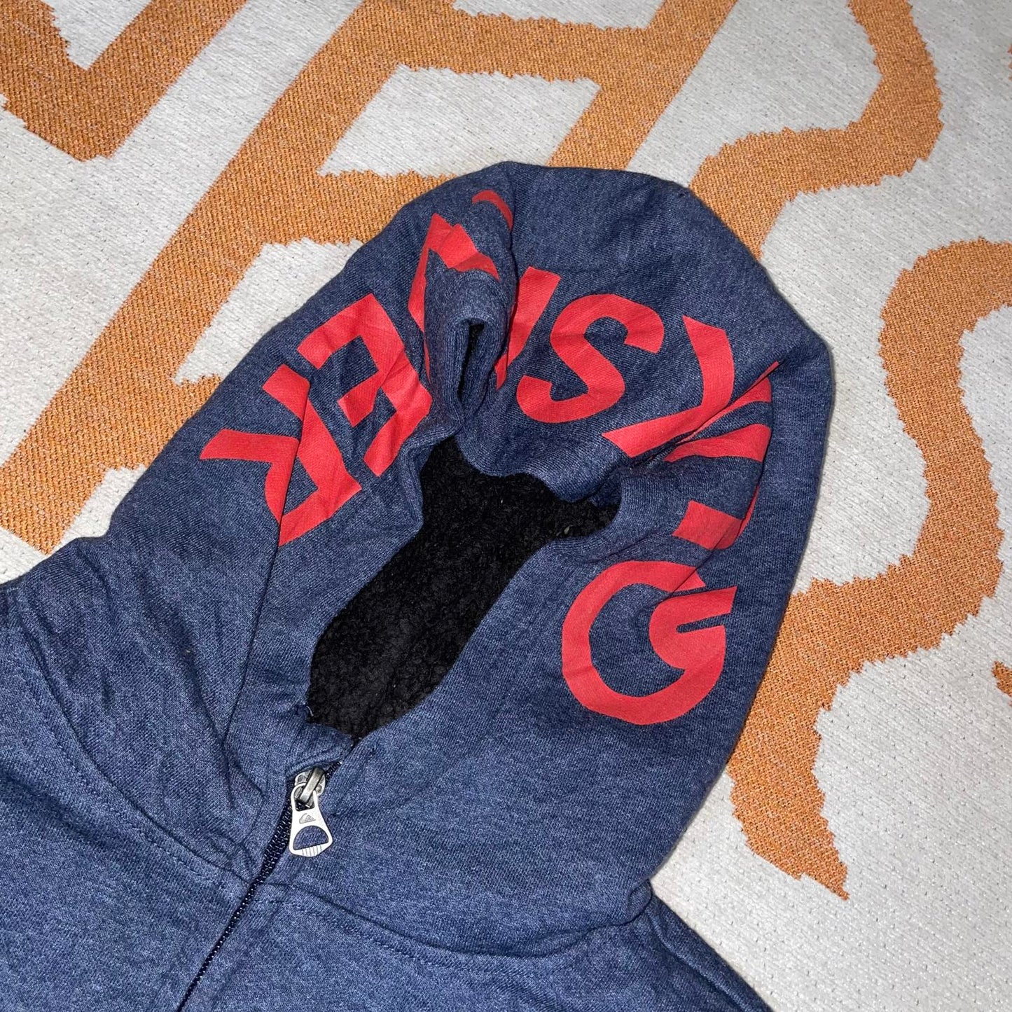 Quiksilver 10s Surf Print Zip Hoodie XL/16