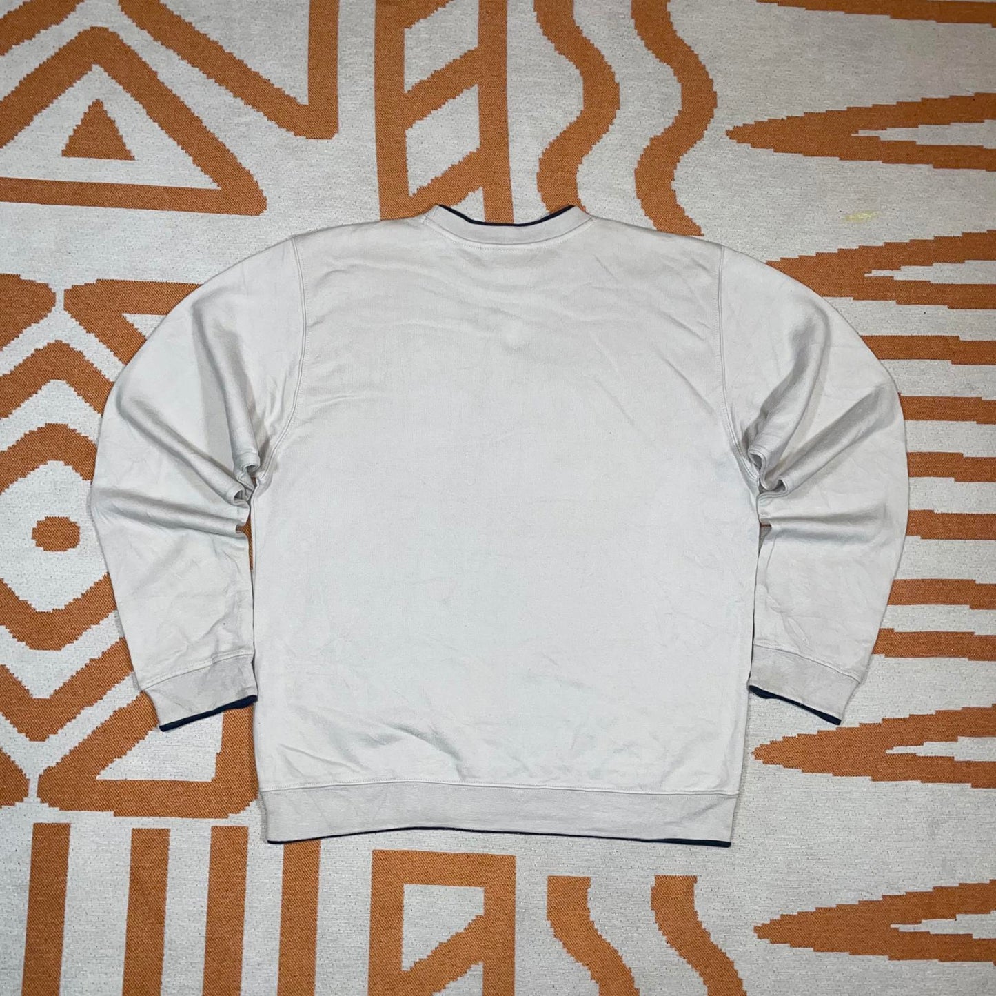 O’Neill 00s Embroidered Surf Cream Sweatshirt S