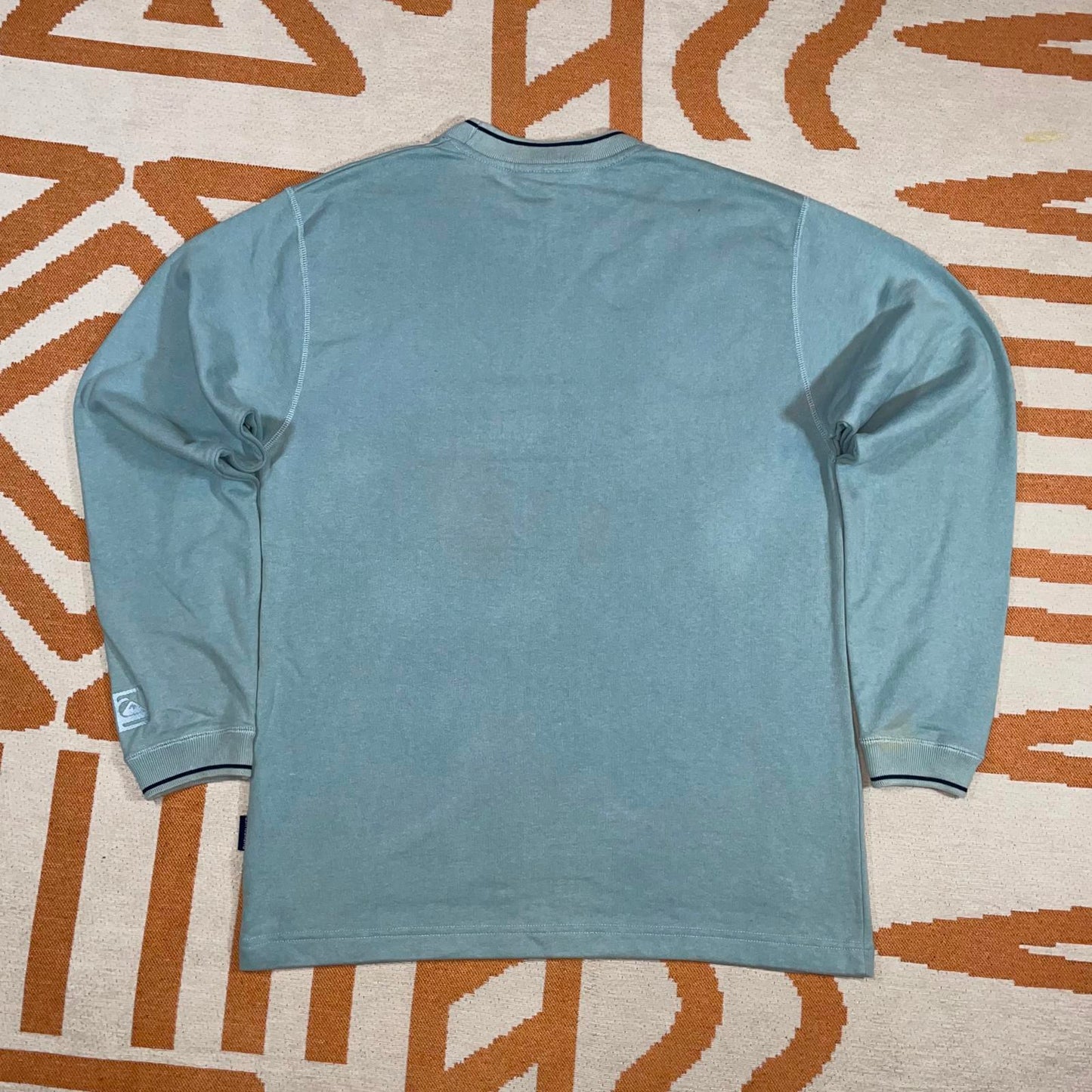 Quiksilver 00s Embroidered Box Sweatshirt M