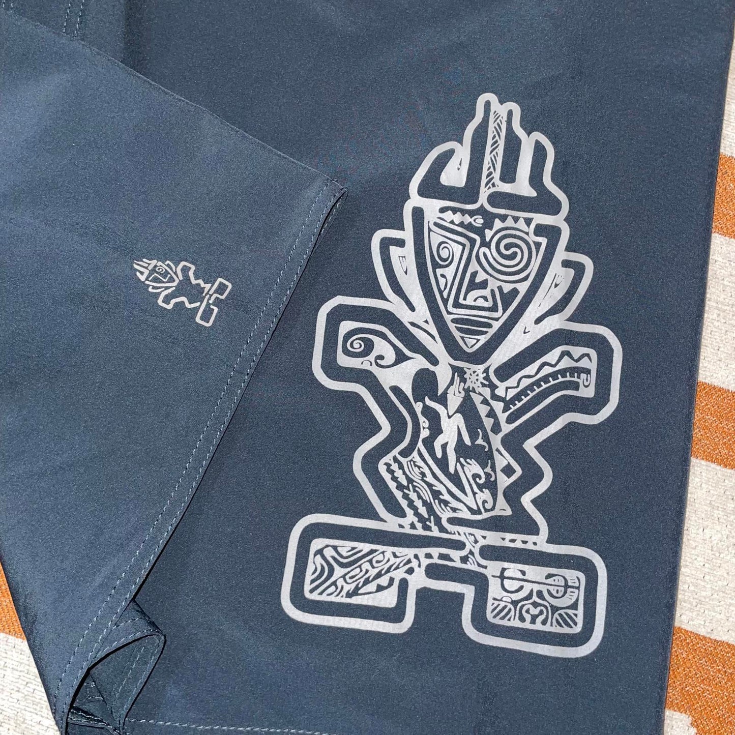 Starboard 00s Tribal Print Swim Shorts L