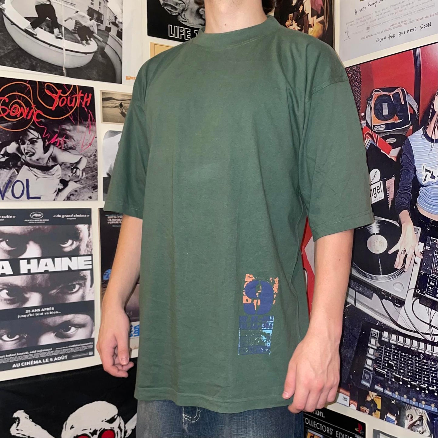 Lifeway 90s Graphic Stencil T-Shirt XXL