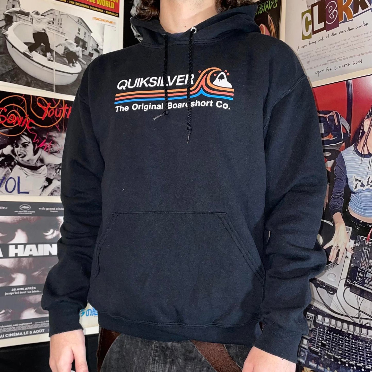 Quiksilver 10s Print Surf Hoodie M