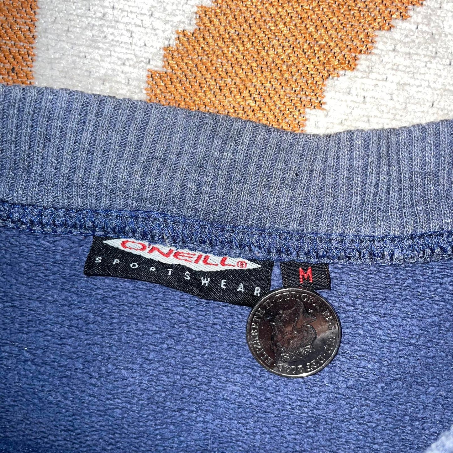 O’Neill 90s Surf Art Graphic Sweatshirt M