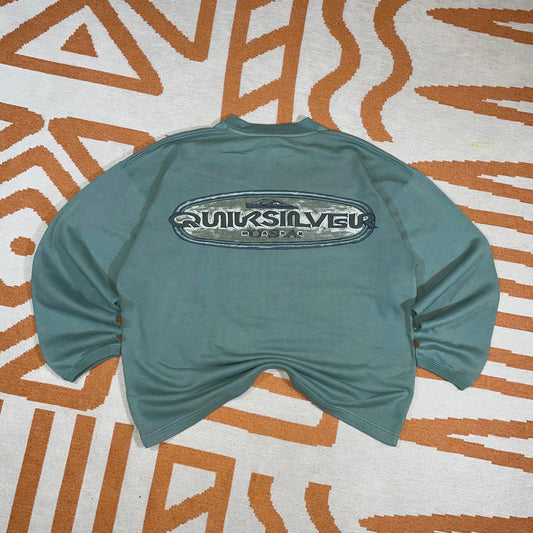 Quiksilver 80s Print Surf Sweatshirt S